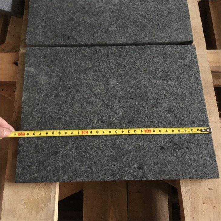Black Pearl Granite Flamed Tiles