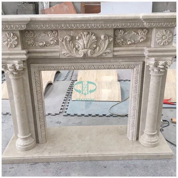 Antique Marble Mantel