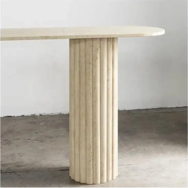 Travertine Table