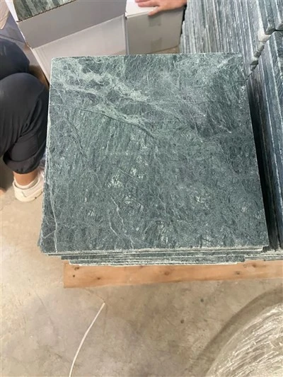 Verdi Alpi marmorslipte og tumlede fliser